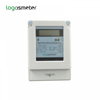 Single Phase Two Wire Lcd Display Electronic Energy Meter Lem056jc