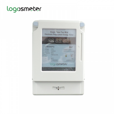 Single Phase Prepayment Energy Meter Keypad Ic Card Programmer Plc Prepaid Electrical Meter Lem096pg