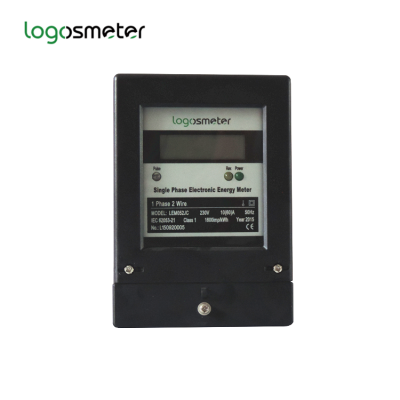 Single phase front board panel install kwh meter single phase digital Meter LEM052JC