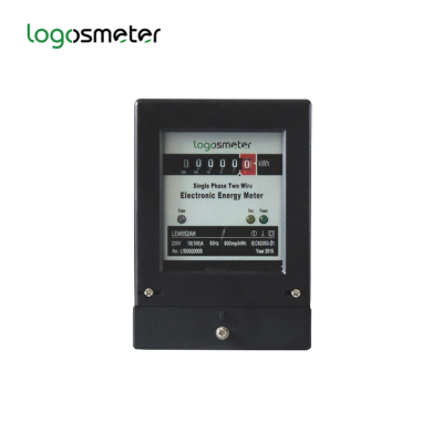 Single phase two/three wire front panel register electrical energy meter  LEM052AH