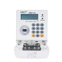 single phase prepaid keypad energy meter