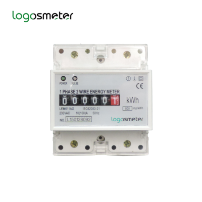 Factory directly sales din rail electricity analog kwh meter LEM011AG